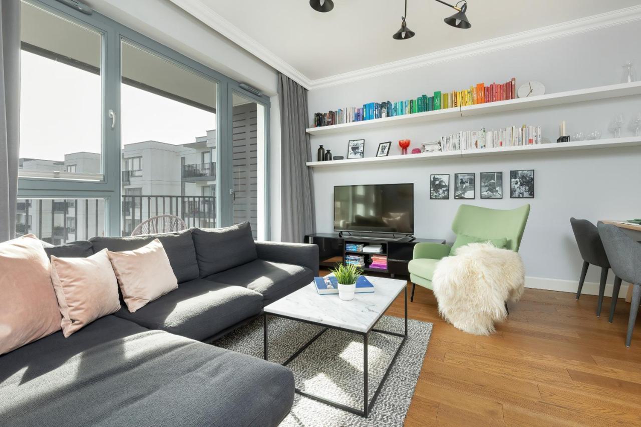 Cozy Apartment Gieysztora Wilanow By Noclegi Renters ワルシャワ エクステリア 写真